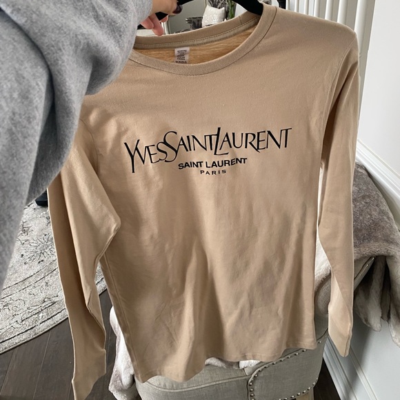 Yves Saint Laurent Tops - YSL graphic tee
